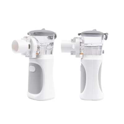 AA Baterai 4um Portable Mesh Nebulizer Listrik Handheld Mesh Nebulizer