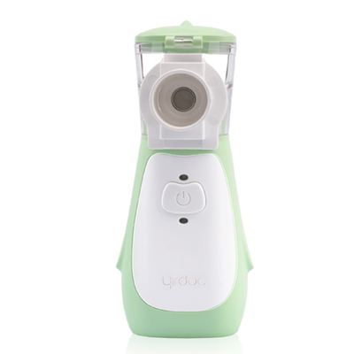 Green Intelligent Mesh Nebulizer dengan Kapasitas 8ml Atomizing Cup Shelf Life 3 Tahun